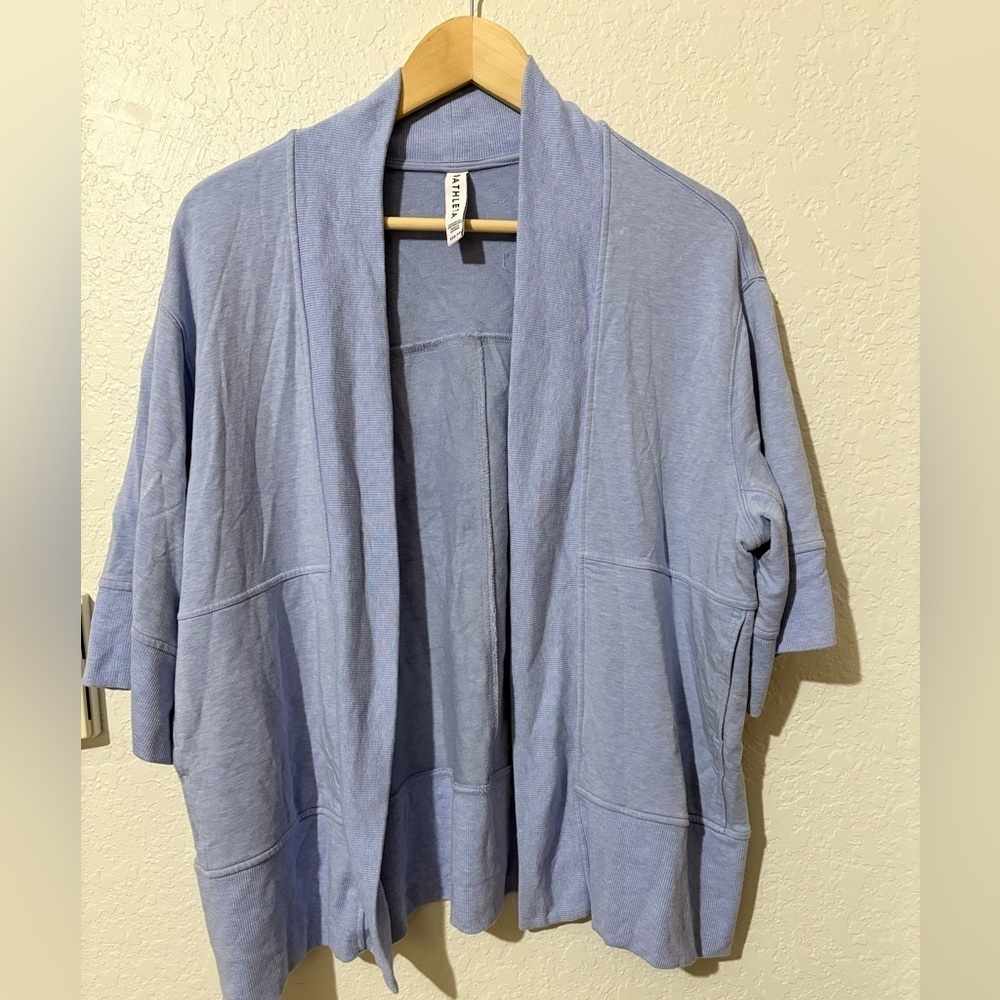 Athleta Lotus Wrap Cardigan Sweater XS